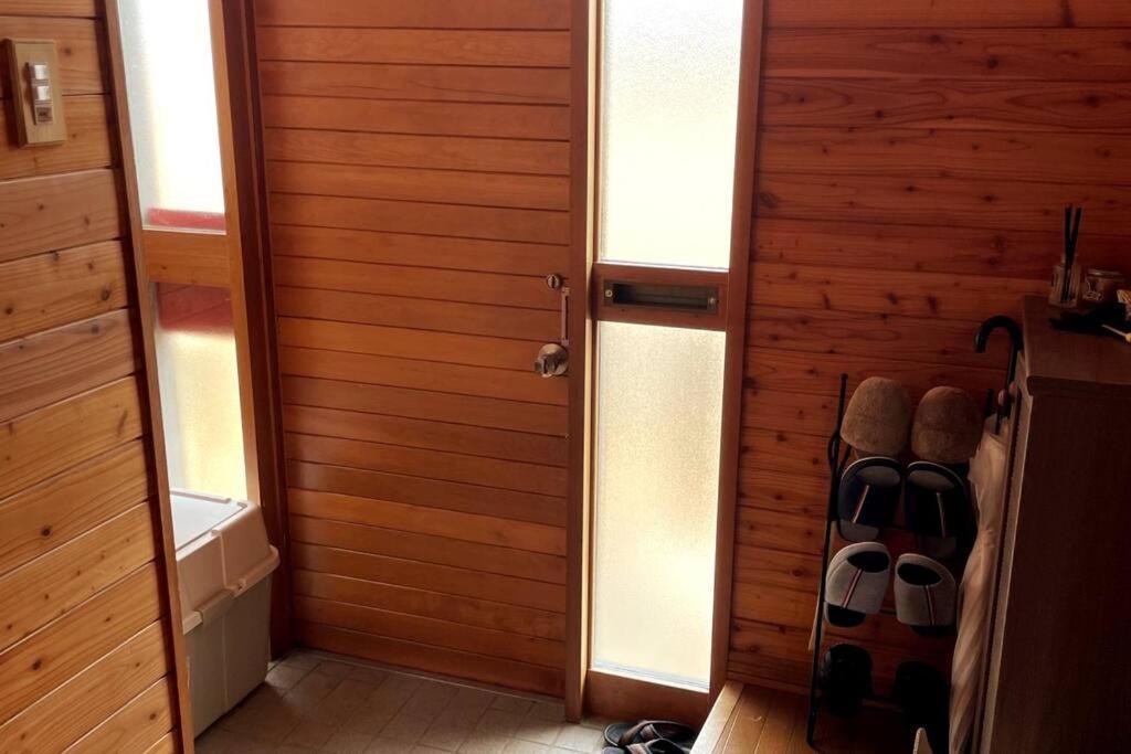 Upopoiログハウス: BBQ付き庭園ステイ Shiraoi Exterior photo